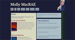 Desktop Screenshot of mollymacrae.com